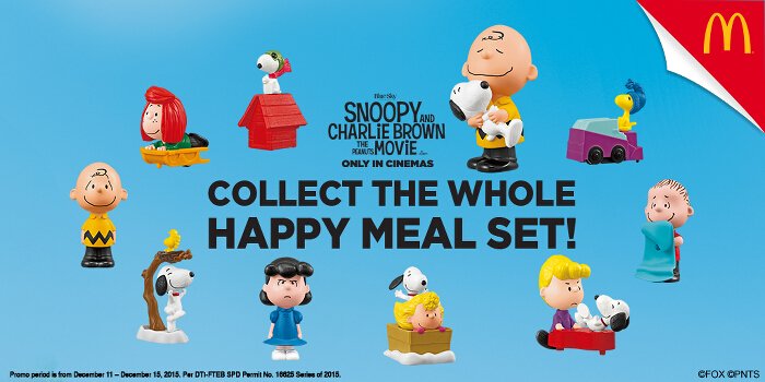 Snoopy & Charlie Brown Happy Meal 1