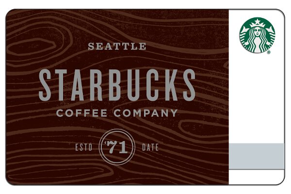Starbucks Woodmark Card