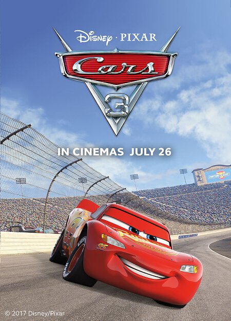 Cars 3 Premieres on July 26