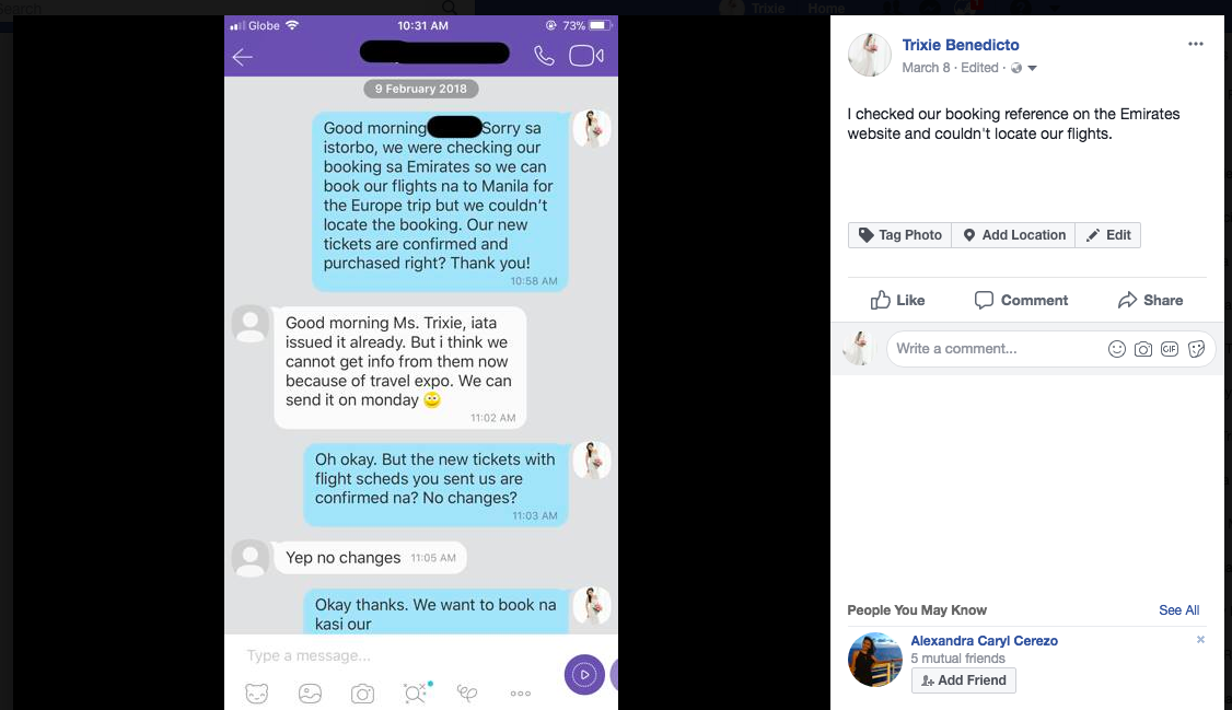 Explorasia Riopan Travel Agency Scam 22