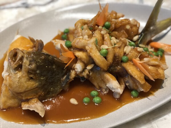 Hua Ting sweet and sour fish