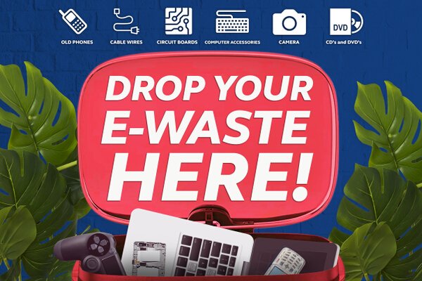 Ewaste Zero - Drop your Ewastes at 120 locations nationwide